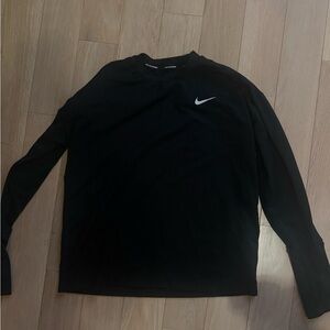 Nike  Black Long Sleeve running shirt